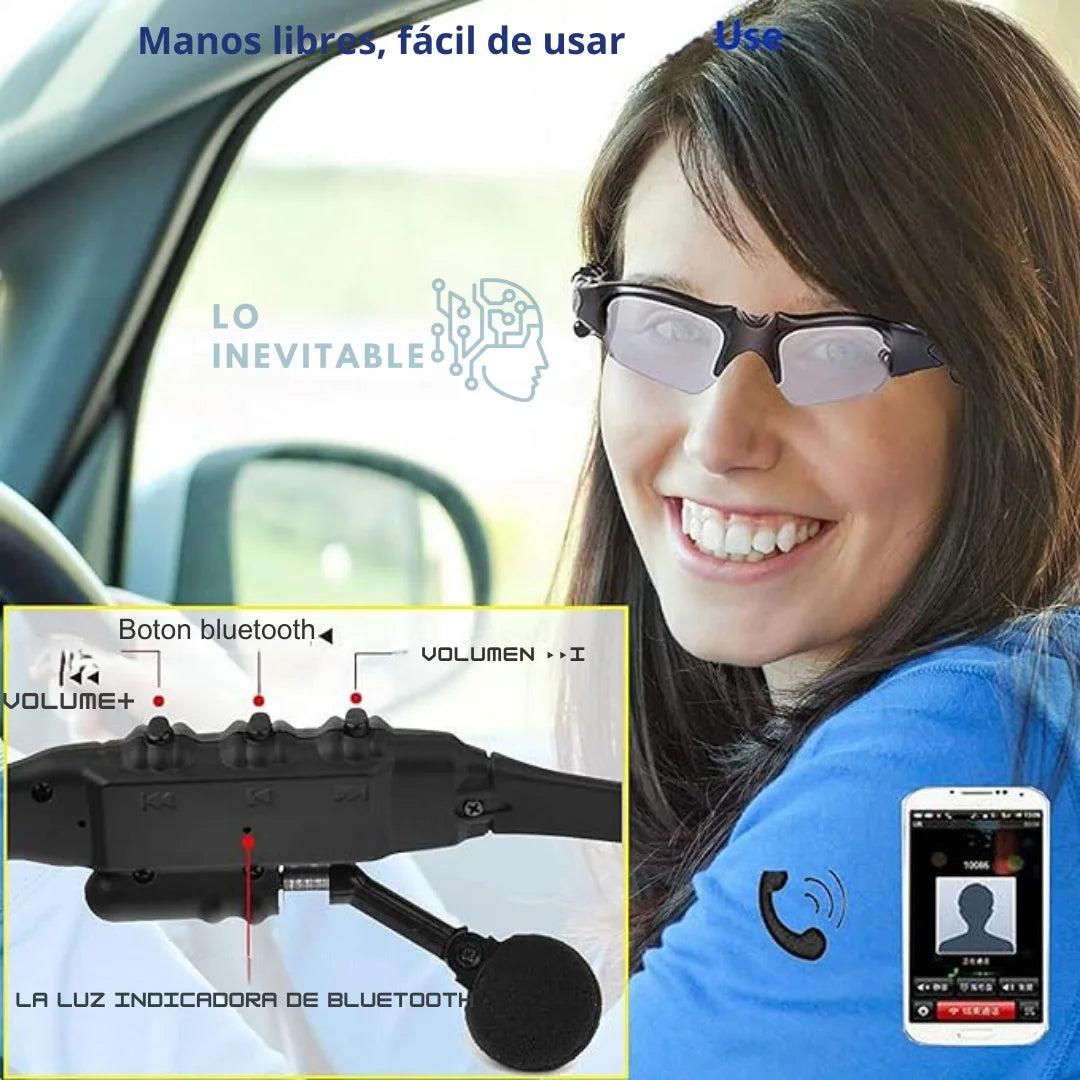 TechGlasses, Gafas inteligentes con Bluetooth