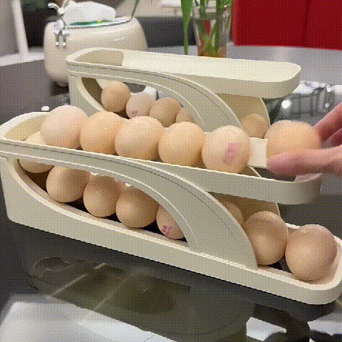 Roll Down Dispensador para huevos - Organizador con estilo